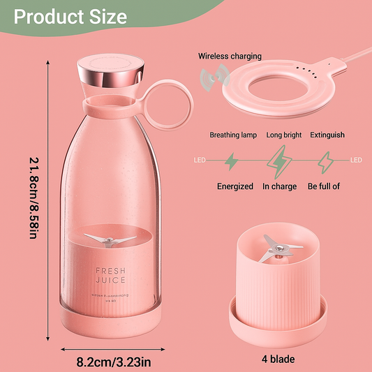Sipora™ Portable Blender Bottle – Fresh Smoothies Anywhere
